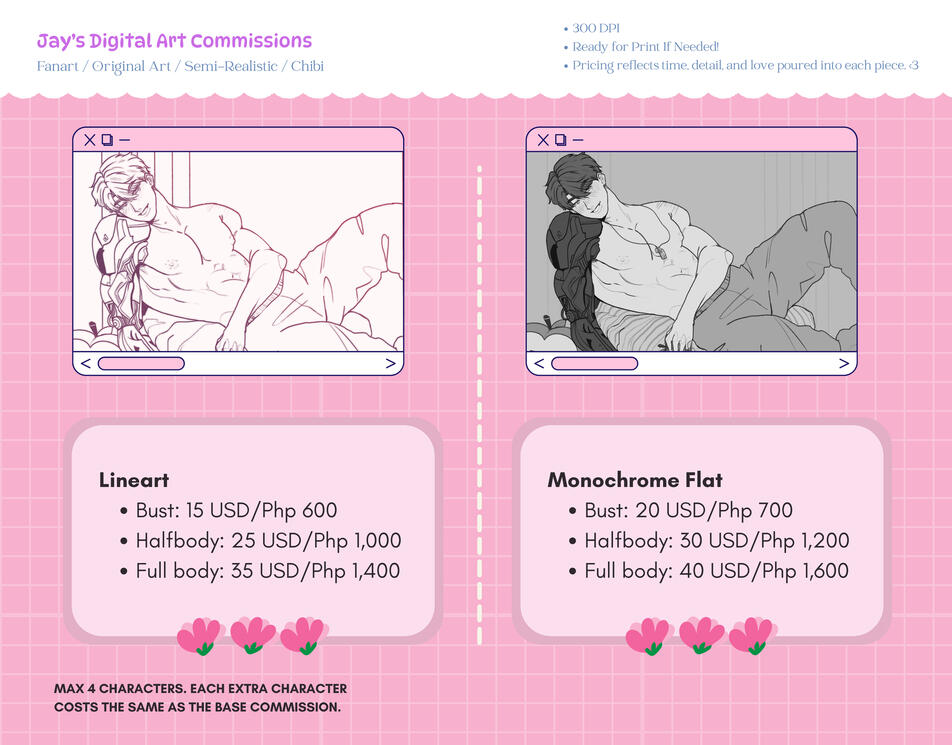 Commission Terms Page 1