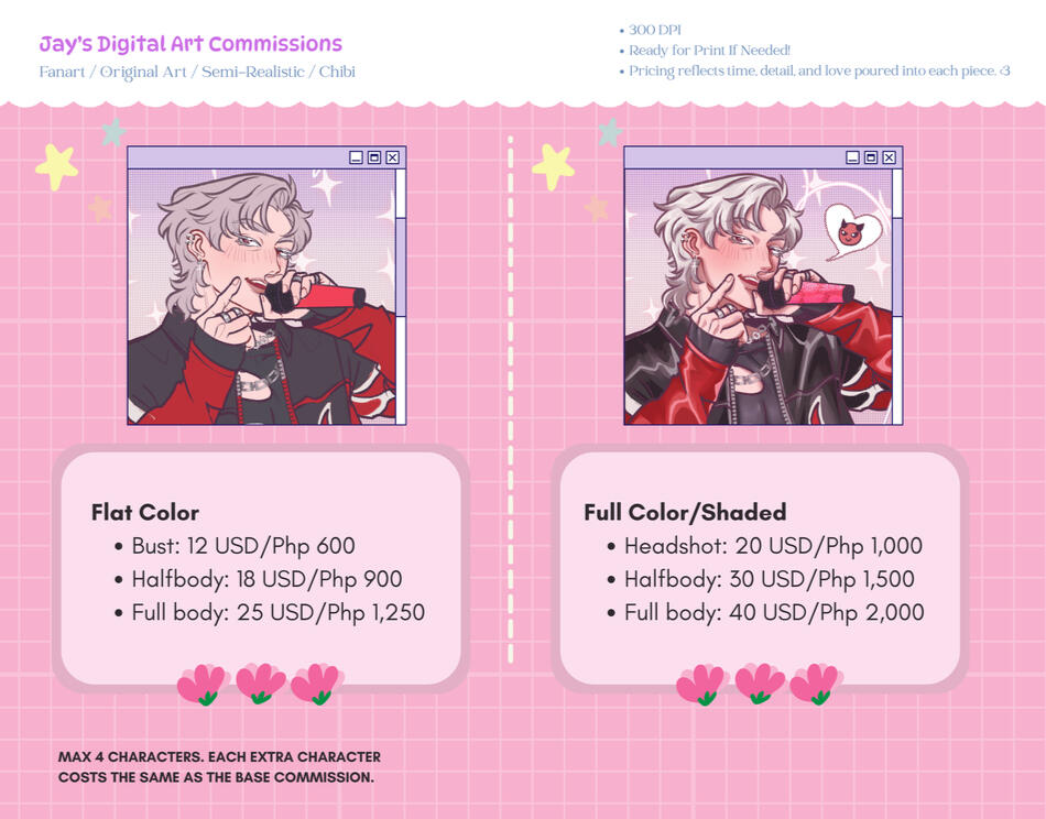 Commission Terms Page 2